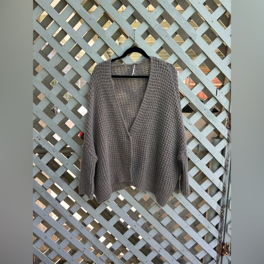 Free people knit cardigan